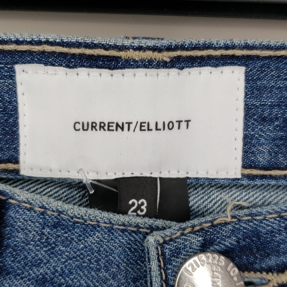 Current/Elliot Vintage Cropped Slim Jeans NWT - Picture 4 of 6